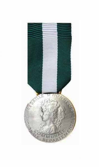 MEDAILLE REGIONALE DEPARTEMENTALE & COMMUNALE grade Argent