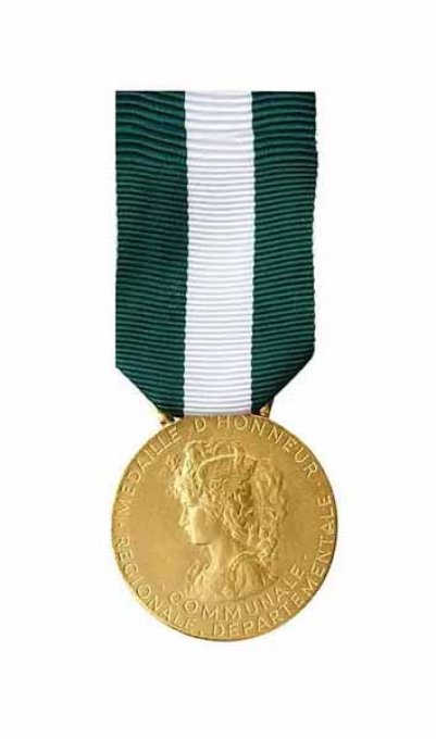 MEDAILLE REGIONALE DEPARTEMENTALE & COMMUNALE grade Vermeil