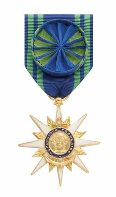 ORDRE NATIONAL du MERITE MARITIME Grade "Officier"